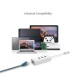 Adaptador USB-A 3.0 para Ethernet Gigabit + 3 Portas USB-A