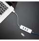 Adaptador USB-A 3.0 para Ethernet Gigabit + 3 Portas USB-A