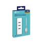 Adaptador USB-A 3.0 para Ethernet Gigabit + 3 Portas USB-A