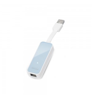 Adaptador USB-A 2.0 para Ethernet 10/100 Branco