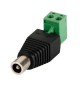 Ficha Alimentação DC 5.5x2.1mm F para Screw Terminal 5un