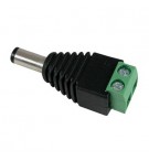 Ficha Alimentação DC 5.5x2.5mm M para Screw Terminal 5un
