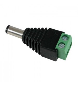 Ficha Alimentação DC 5.5x2.5mm M para Screw Terminal 5un