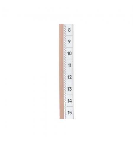 Separadores Adesivos 10x200mm Durable TABFIX 5un