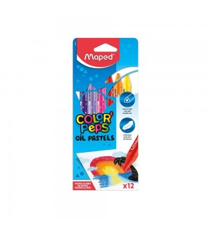 Lápis Pastel a Óleo Color Peps Cx 12un