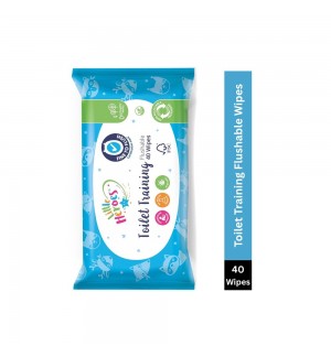 Papel Higiénico Húmido (Toalhete) Little Heroes 40un