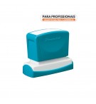Carimbo 14x60mm Preto Xstamper Quix Q14B 1un