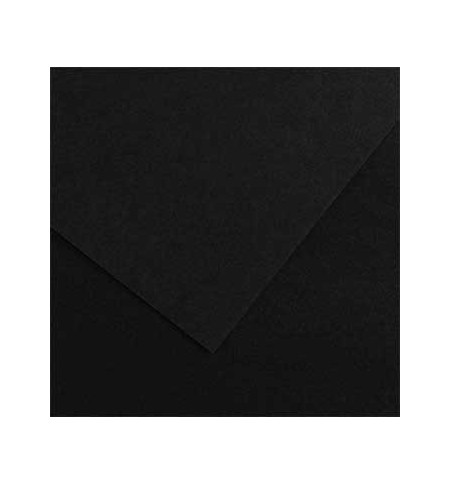Cartolina 50x65cm Preto 185g 1 Folha Canson