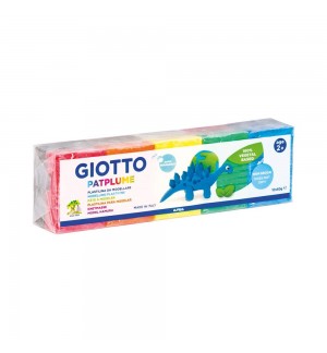 Plasticina 10 Cores Patplume Giotto 10x50g