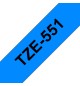 Fita Laminada 24mmx8mts Azul/Preto