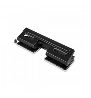 Furador 4 Furos 10 Folhas Eagle com guia Preto