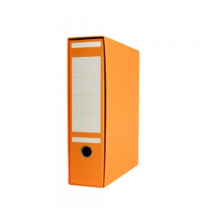 Pasta Arquivo+Cx Fixa L/L 310x290x80mm Comercial Amarelo