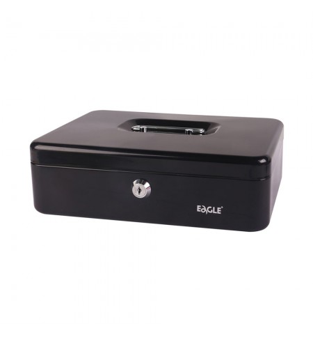 Cofre com Chave Eagle 262x192x82mm Preto