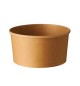 Saladeiras 1000ml Cartão Redondo Ø150mm Cor Kraft 50un