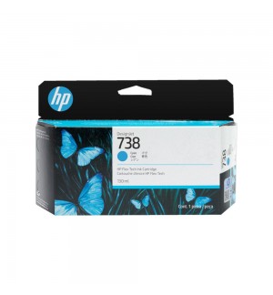 Tinteiro HP 738 Azul 498N5A 130ml