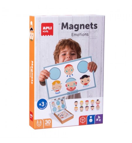 Jogo Magnéticos Emoções 30 Peças