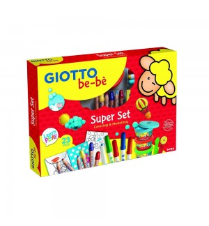 Conjunto Giotto Be-Be p/Colorir e Modelar