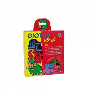 Conjunto Giotto Be-Be Pasta para Jogar 10un + Acessórios