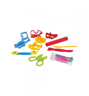 Conjunto Giotto Be-Be Pasta para Jogar 10un + Acessórios