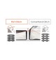 Agrafador Industrial MAX HD-12F Flat-Clinch Half 150Fls