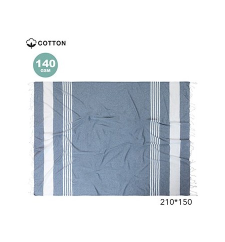 Toalha de Praia Pareo 210x150cm Azul Marinho
