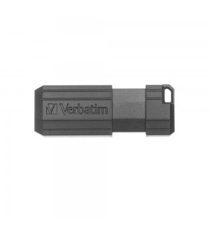Pen Drive 16GB USB-A 2.0 VERBATIM PINSTRIPE Preto