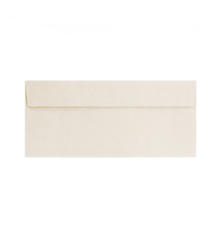 Envelopes 110x220mm DL Papel Natural 095g Branco Neve 25un
