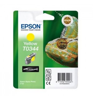 Tinteiro Epson T0344 Amarelo C13T03444020 17ml