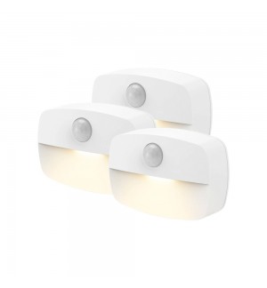 Luz Presença LED Cozy Branco 3un