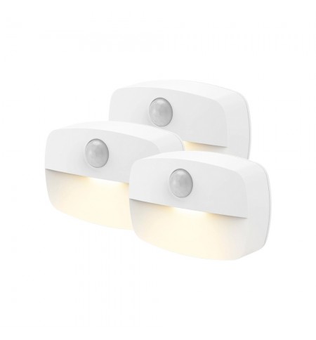 Luz Presença LED Cozy Branco 3un