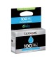 Tinteiro Lexmark 100XL Azul 14N1069E 7,4ml 600 Pág.