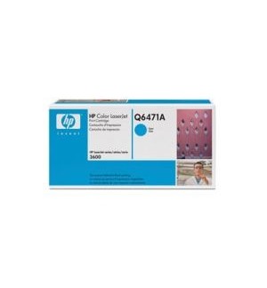 Toner HP 502A Azul Q6471A 4000 Pág.