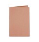 Capa Cartolina Simples 314x235mm s/Ferragem Kraft 50un