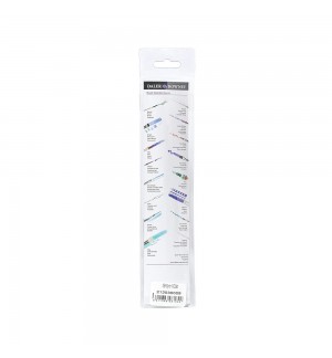 Pack Pincel Aguarela Redondo Oval Liner 3un