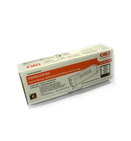Toner OKI Preto 43865724 8000 Pág.