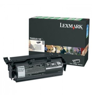 Toner LEXMARK Retorno Preto T650A11E 7000 Pág.