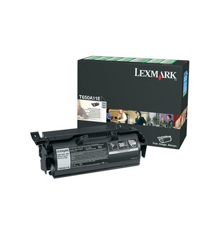 Toner LEXMARK Retorno Preto T650A11E 7000 Pág.
