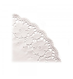 Naperons Papel Redondos 37cm 53gr Pack 250un