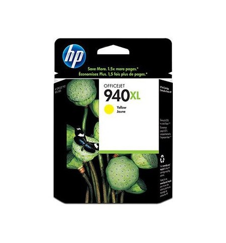 Tinteiro HP 940XL Amarelo C4909A 19,5ml 1400 Pág.