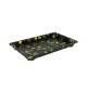 Caixa Plástico Sushi c/ Tampa 17x12,3x4,5cm Preto 50un