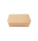 Caixa Hamburguer THEPACK 6,2x12,5x13cm Natural 50un