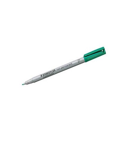 Marcador Fino Staedtler Lumocolor 316-5 0,6mm Verde 1un