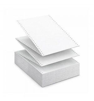 Papel Autocopiativo Continuo 240x06 (6x9.5) 3 Vias Cx1000un