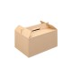 Caixa 24,5x13,5x12cm Asa Menu Lunch Box Kraft 1un