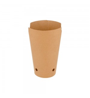 Caixa Cartolina Kraft 08.5x14cm Batatas Fritas 480ml 50un