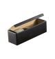 Caixa Cartão 340x090x090mm p/1 Garrafa Vinho Preto
