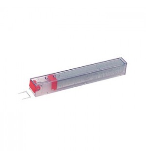 Agrafos K12 Vermelho 80Fls p/ Agrafador Leitz 5550 5x210