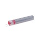 Agrafos K12 Vermelho 80Fls p/ Agrafador Leitz 5550 5x210