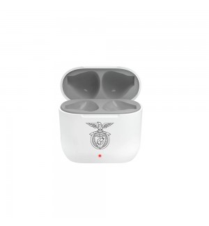 Auriculares Bluetooth Earbuds Freedom Light Benfica Branco