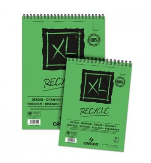 Bloco Espiralado Canson XL Recycle A4 160g 50Fls